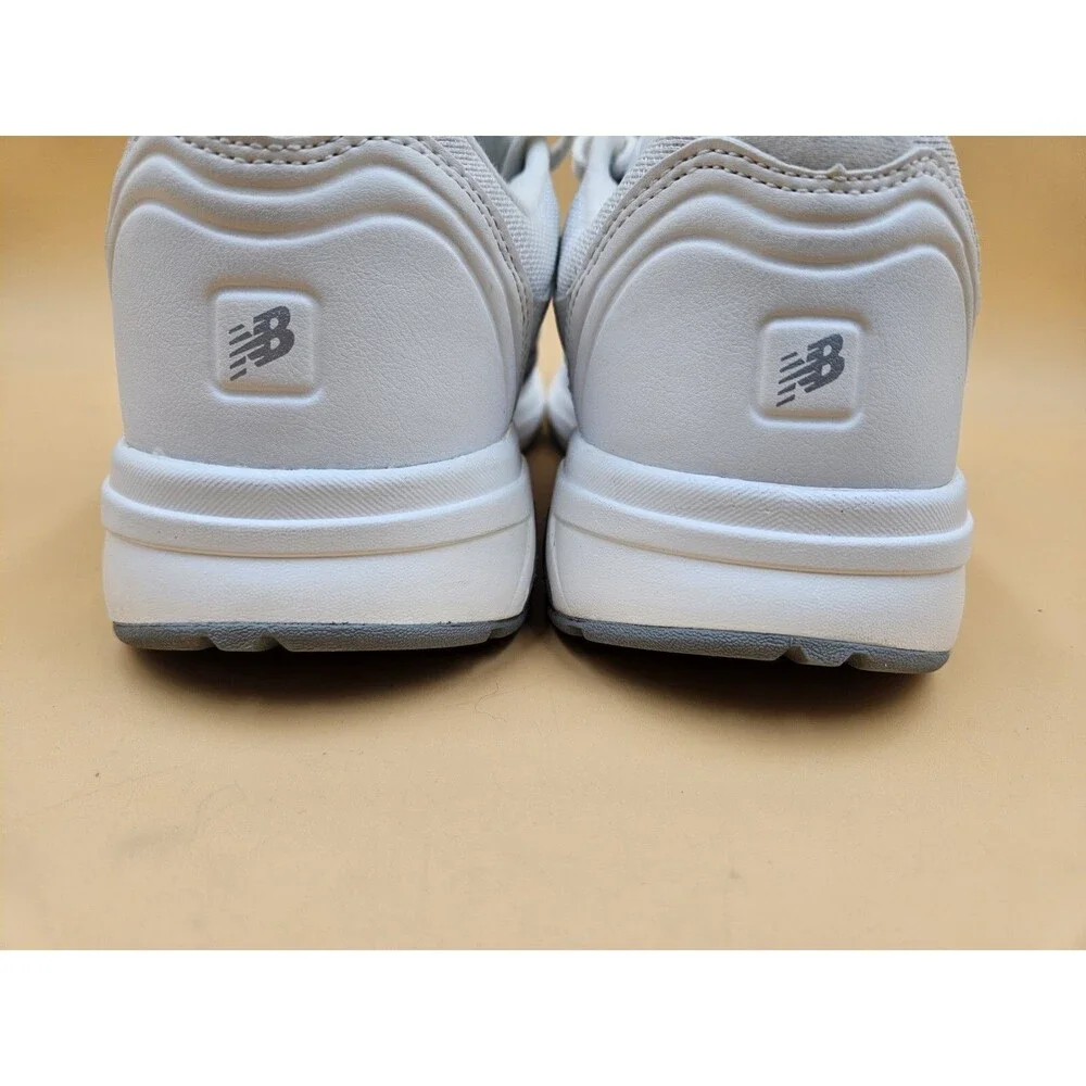 New Balance 813 Womens Size 11 White Leather Rollbar Walking Shoes WW813WT EUC
